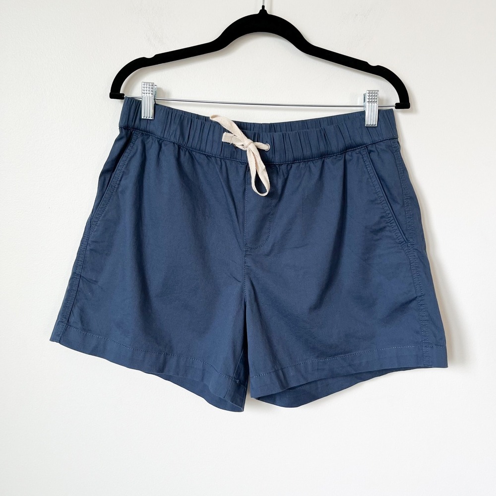 Pact Organic Cotton Daily Twill Short French Navy Womens Medium
